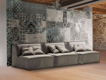 TOMMY - Modular fabric sofa bed by Milano Bedding - view 2